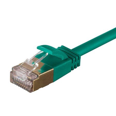 Monoprice SlimRun Cat6A Ethernet Patch Cable - Snagless RJ45_ Stranded_ S/STP_ P 27436